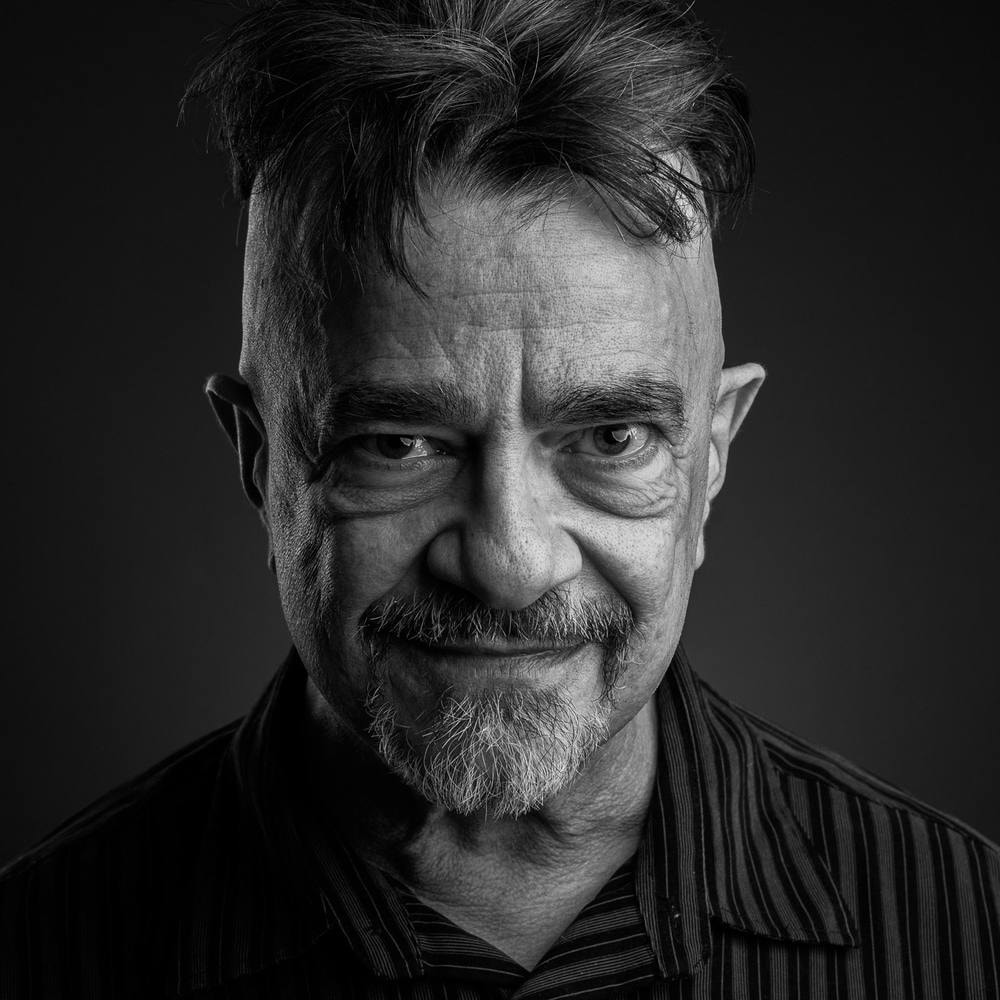 Corporate headshot of a middle-aged man with a beard — San Francisco executive portrait by Michael Pegram